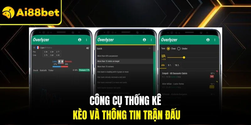 Kinh Nghiệm Cược Thể Thao – Tìm Hiểu Chi Tiết Tại Ai88bet 2 Công cụ thống kê kèo và thông tin trận đấu